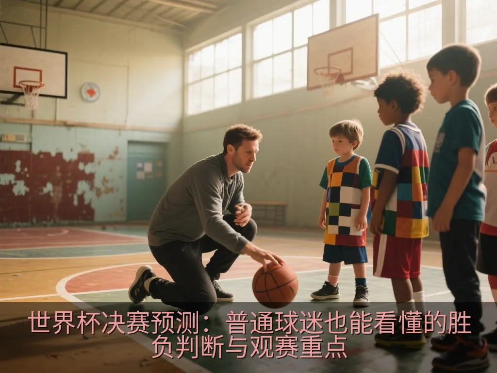 普通球迷观看世界杯决赛时关注关键时间段和球星对决的中性信息卡片配图
